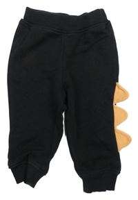 Černé tepláky s ostny H&M