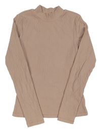 Pudrový rebrovaný rolák H&M