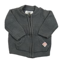 Tmavosivý prepínaci sveter F&F