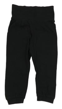 Čierne ľahké tepláky Lupilu