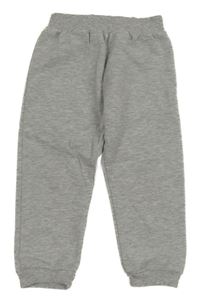 Šedé melírované tepláky