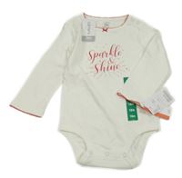 Nové - Smetanové body s nápisem Carter's