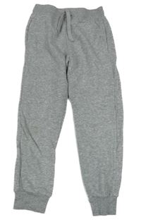 Šedé melírované tepláky H&M