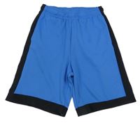 Modro-černé sportovní kraťasy H&M