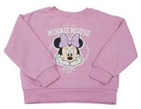 Růžová mikina s Minnie Primark