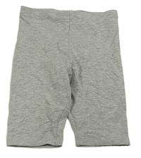 Sivé melírované elastické kraťasy H&M