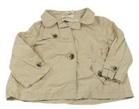 Béžový plátěný kabátek H&M