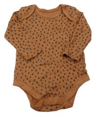 Hnědé vzorované body Matalan