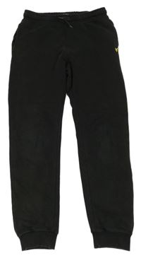 Čierne tepláky s logom Lyle&Scott