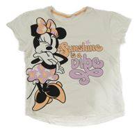 Biele tričko s Minnie