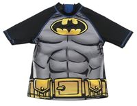 Šedo-černé UV tričko - Batman DC