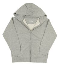 Sivá melírovaná prepínaci mikina s kapucňou zn. Primark