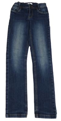 Tmavomodré skinny rifle Charles Vögele