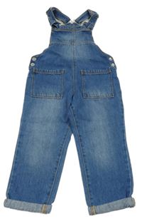 Modré laclové rifle Kiabi 