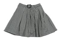 Bielo-čierna vzorovaná trblietavá sukňa Primark