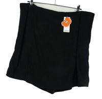 Nové - Dámská černá manšestrová skort sukně Cider