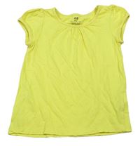 Žlté tričko H&M