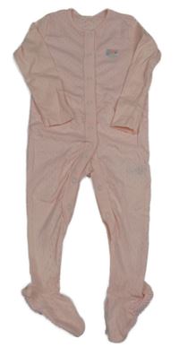 Svetloružový overal s kvietkami Dunnes