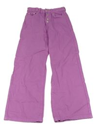Fialové wide leg rifle C&A