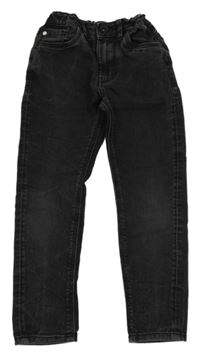 Šedočerné skinny rifle Denim Co.
