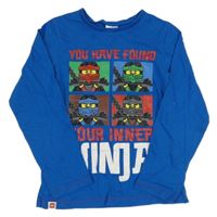 Modré tričko s Lego Ninjago Avon