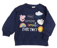 Tmavomodrá mikina s Pepinou