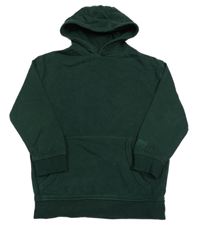 Tmavozelená mikina s kapucňou George