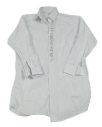 Bílá košilová tunika s třpytivým vzorem