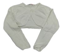 Biele svetrové bolerko H&M