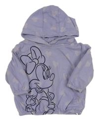 Levandulová mikina s Minnií a kapucí George