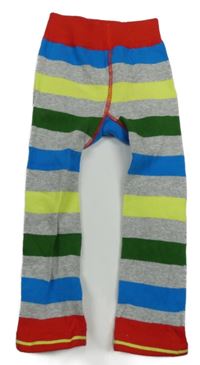 Barevné pruhované punčochové legíny s chameleonem Blade&Rose