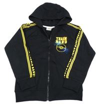 Černá propínací mikina Pokémon s kapucňou