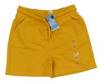 Nové - Žluté teplákové kraťasy Matalan