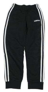 Černé tepláky s logem Adidas