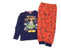 Nové - Tmavomodro-červené pyžama s Mickeym Disney