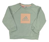 Světleolivová mikina zn. Adidas