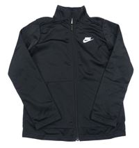 Černá propínací sportovní mikina s logem Nike