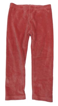 Jahodové plyšové legíny so cute