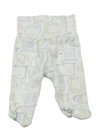 Bílé polodupky so zvířaty