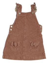 Staroružové menšestrové na traké šaty s mašľami George