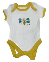 Bílé body s roboty George