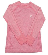 Ružové melírované spodné funkčné tričko Kaytan