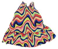 Farebné vzorované ľahké šaty Matalan
