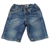 Modré riflové kraťasy C&A