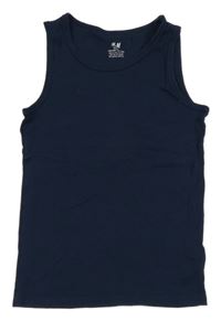 Tmavomodré tielko H&M