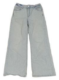 Světlemodré široké rifle H&M