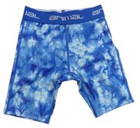 Modré batikované nohavičkové plavky Animal