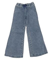 Světlemodré flare džegíny H&M