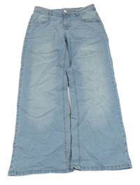 Svetlomodré široké rifle C&A