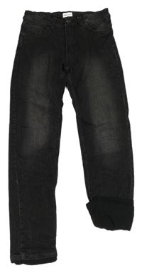 Tmavosivé podšité teplákové rifle Alive